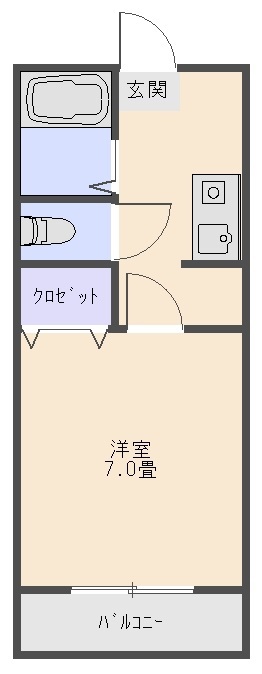 エスポワール大桑島 間取り