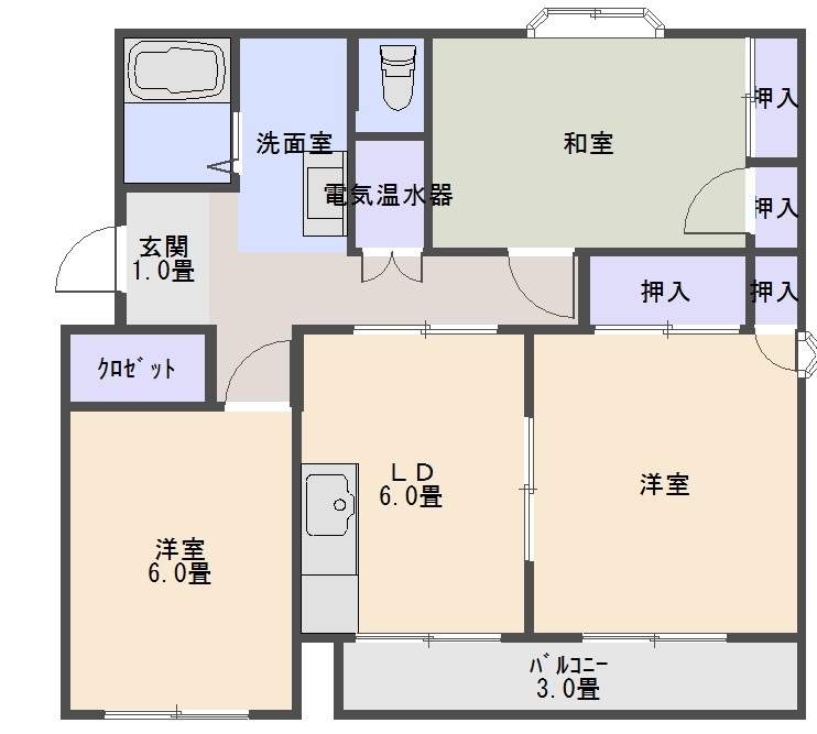 五輪館 間取り