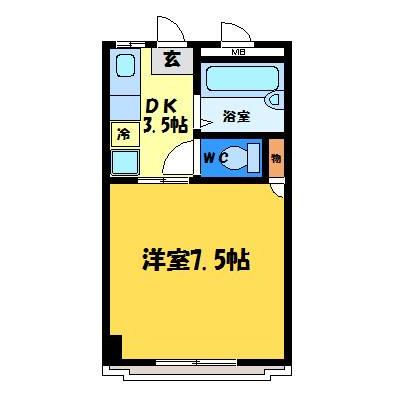 タウンハウス鳴門 間取り