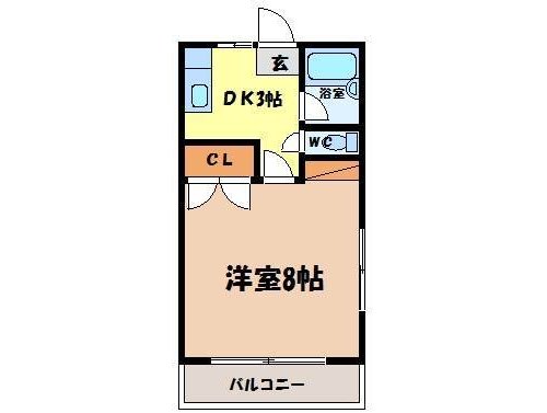 コーポ平成 間取り