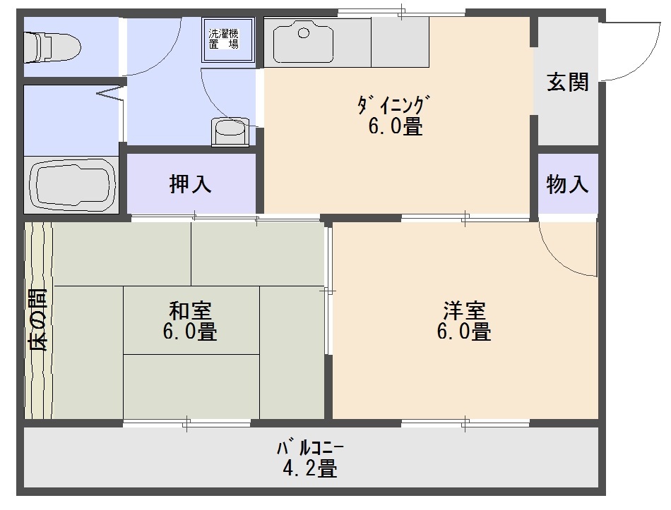 ＯＭハイツ 間取り
