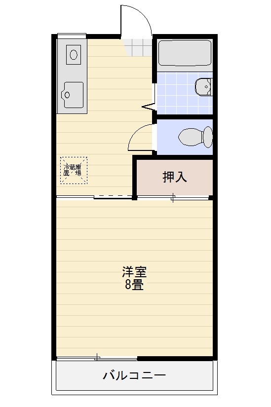 高島ハイツ 間取り