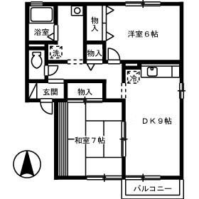 クレスト諏訪Ⅱ 間取り