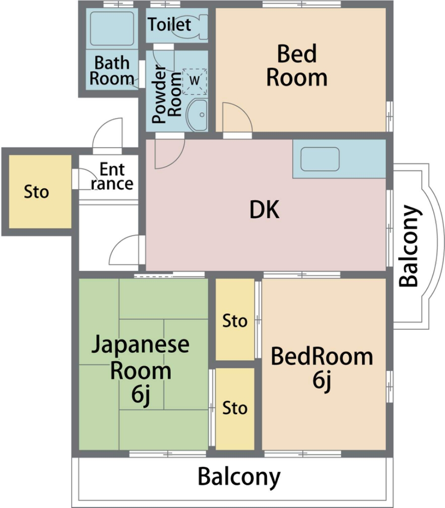 四宮ハイツ 間取り