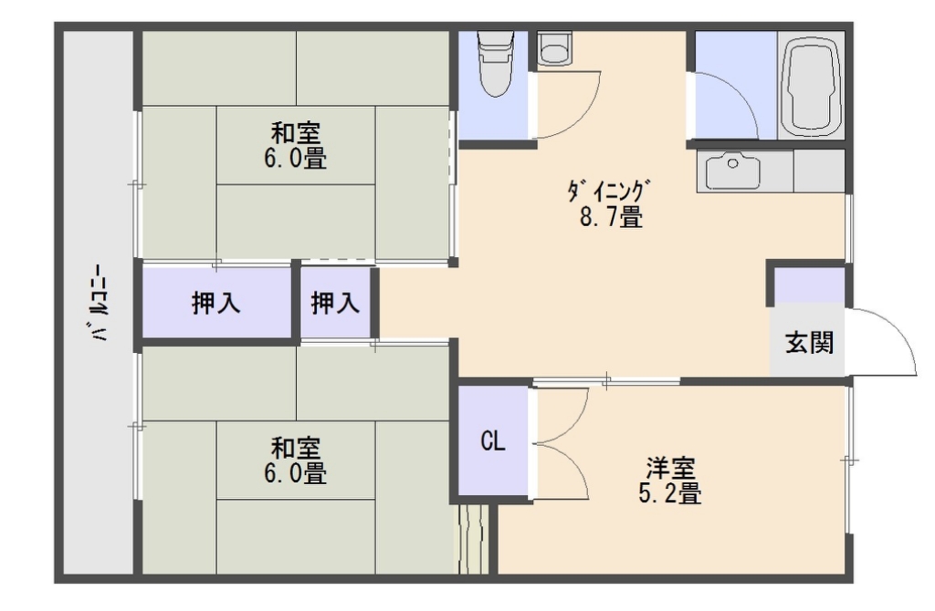 サンビレッヂ 間取り