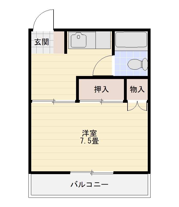 ヴィラ藍住 間取り