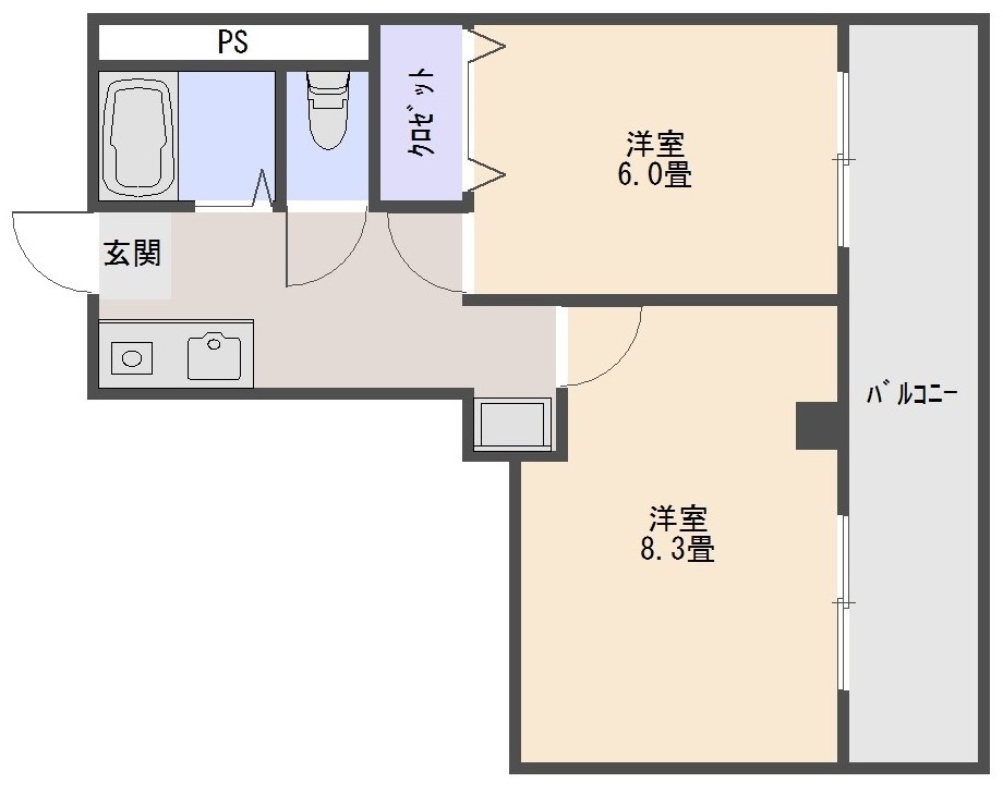 Ｅビルディング 間取り