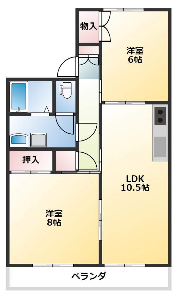 ハイムシルフィー 間取り