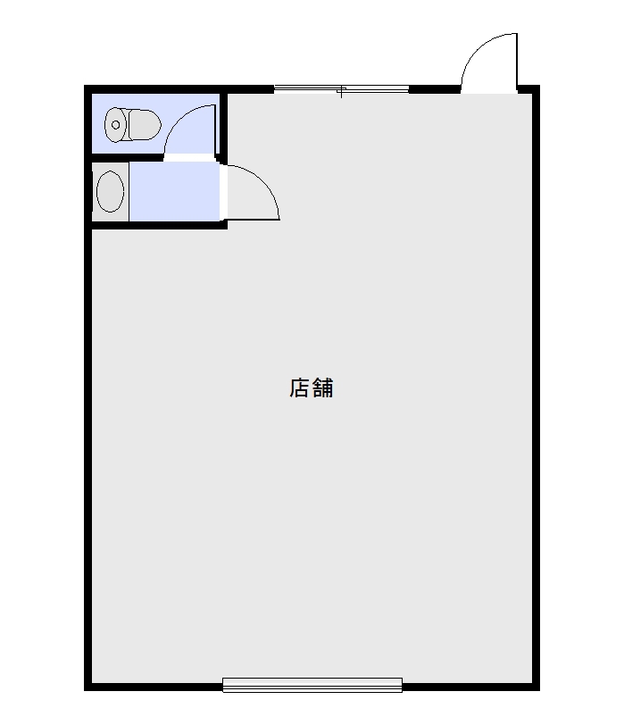 米谷店舗 間取り