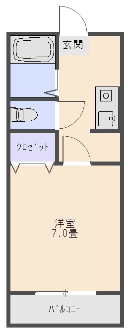 エスポワール大桑島 間取り