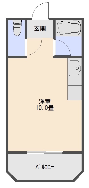 シティハイム鳴門 間取り
