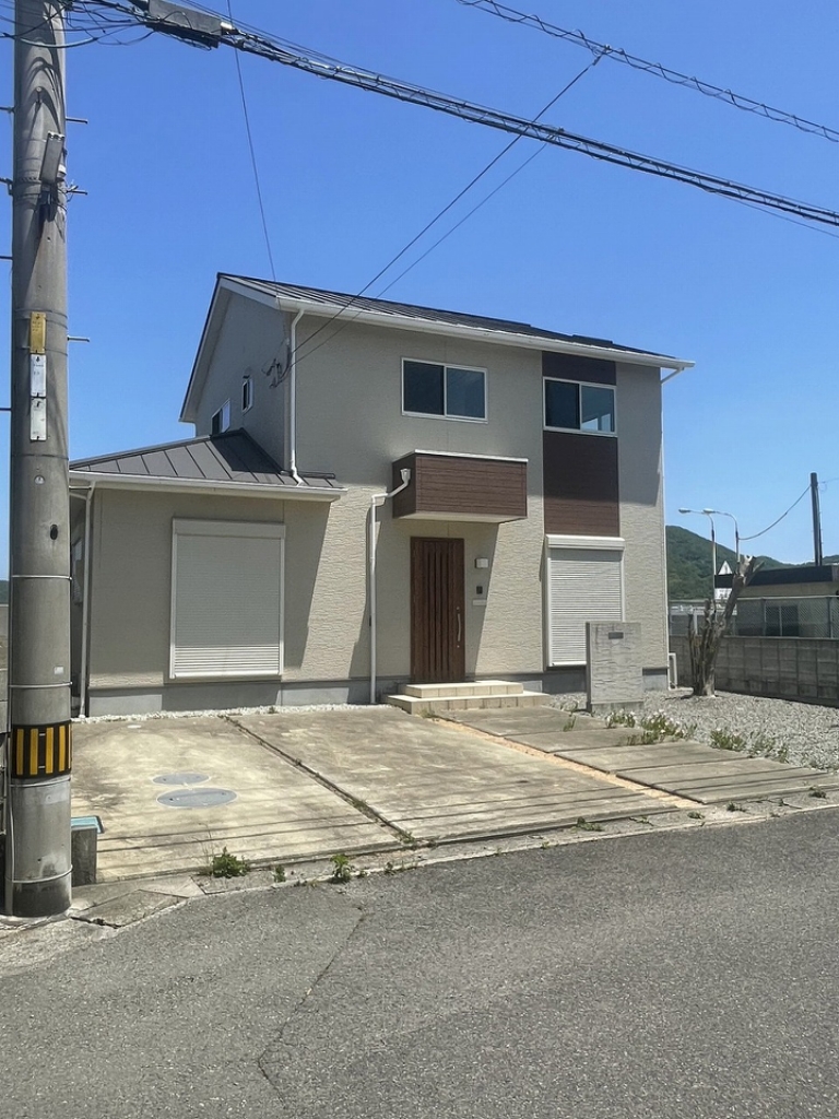 海が見える戸建て 外観
