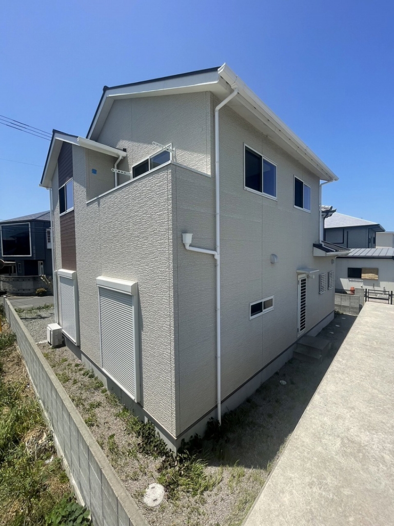 海が見える戸建て 外観