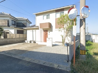 海が見える戸建て 外観