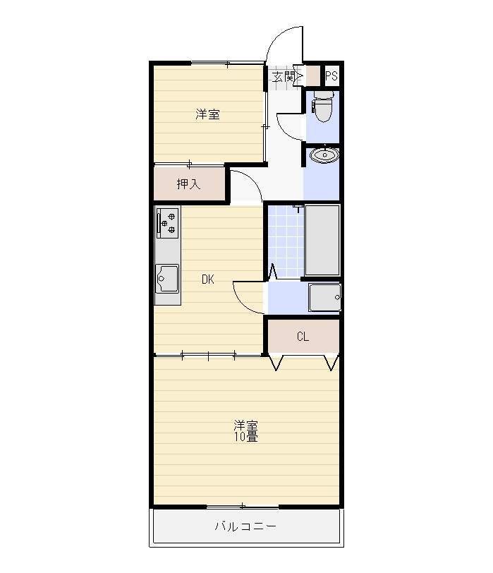 ハマモトマンション 間取り