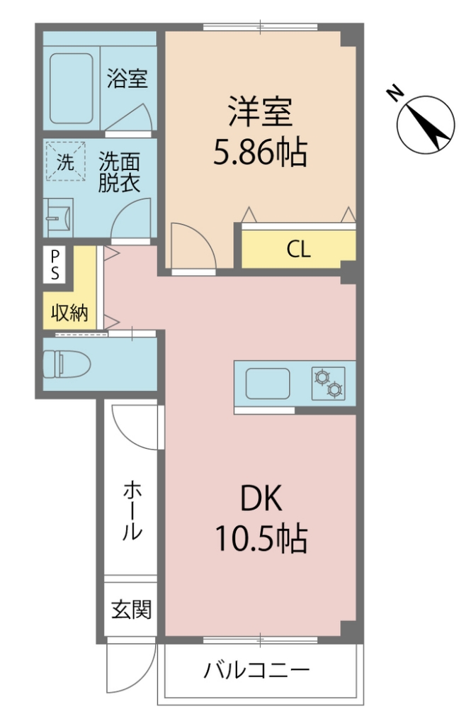 カサ・ミラ 間取り