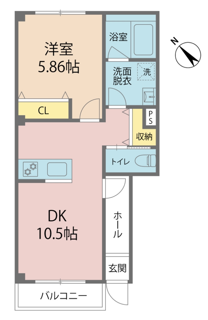 カサ・ミラ 間取り