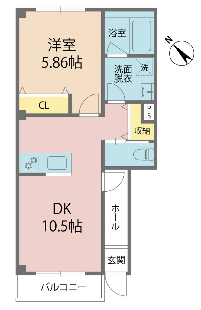 カサ・ミラ 間取り