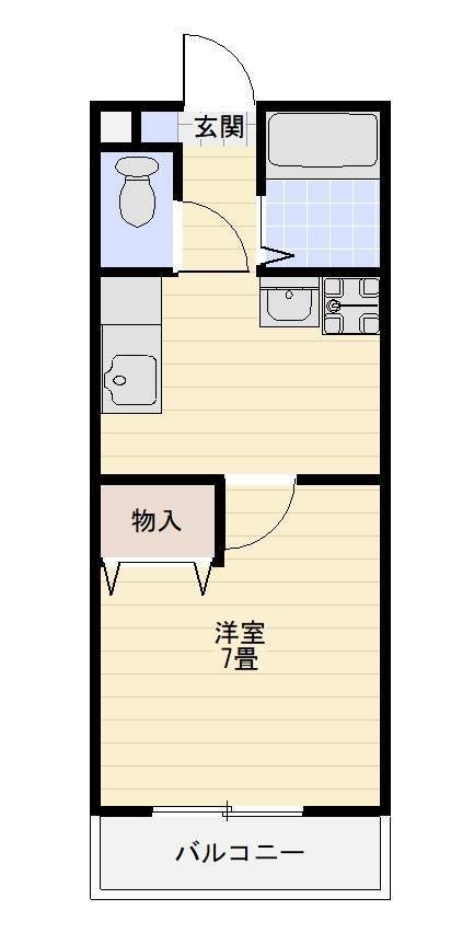 ハイツクラージュ 間取り