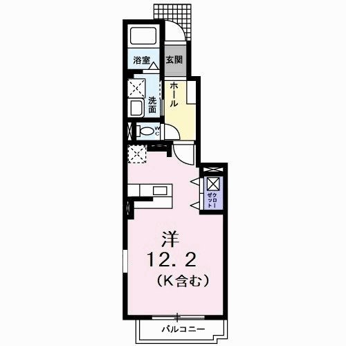 アンジェリカ　Ｅ 間取り
