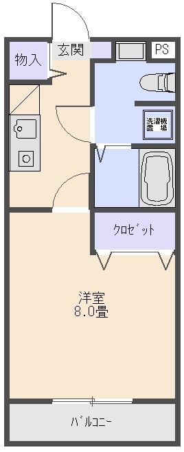 タウンコート鳴門 間取り