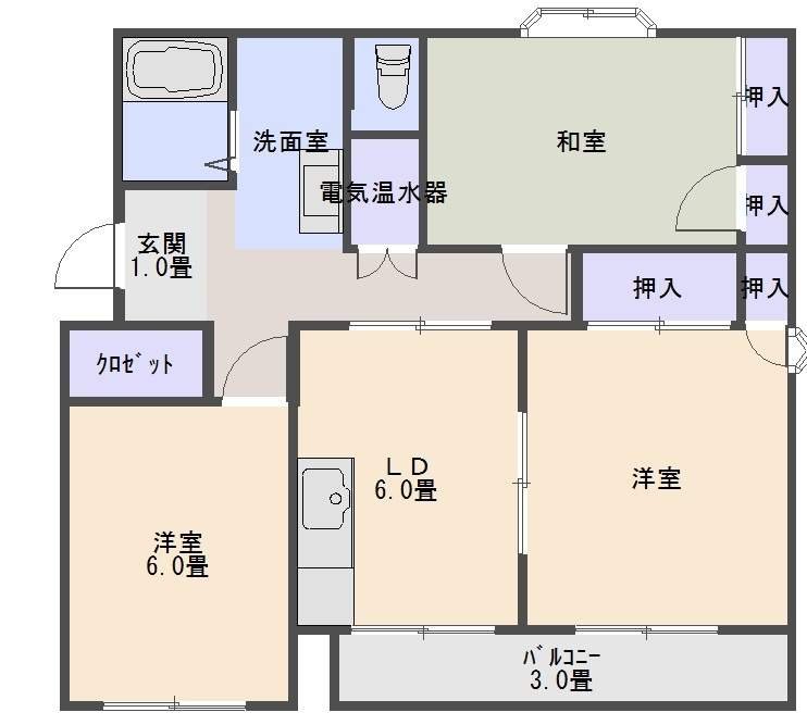 五輪館 間取り