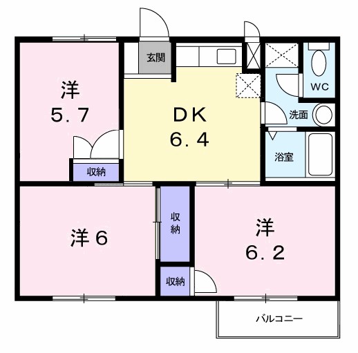マツモトＧマンションＡ 間取り