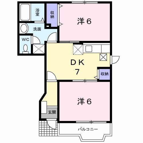 グランディール　Ｔ 間取り