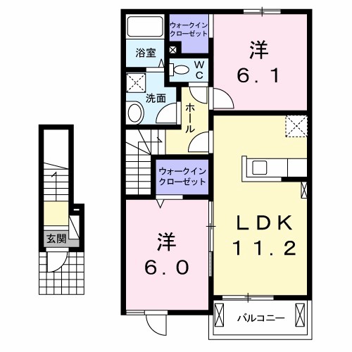 アネッサ　Ｂ 間取り