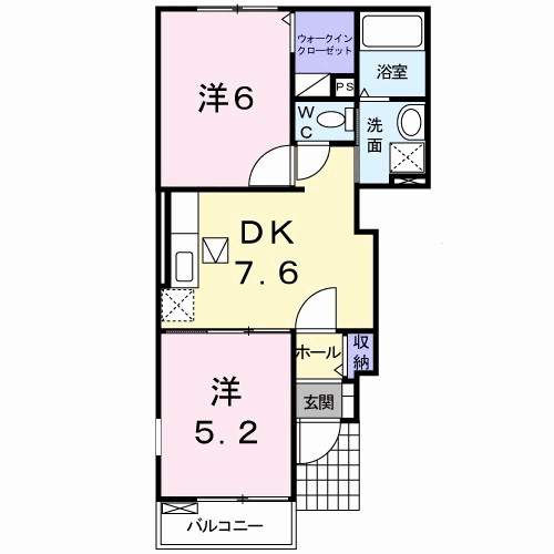 メゾン　ド　アイム 間取り