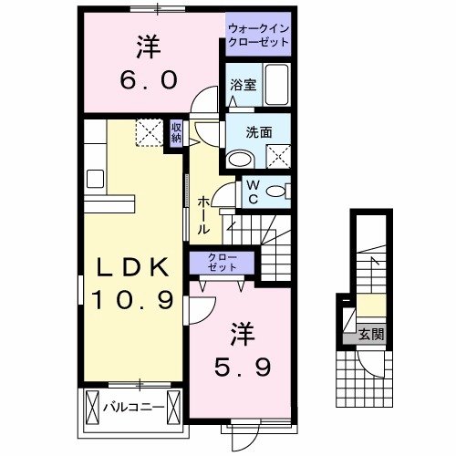 アンジェリカ・セカンド 間取り