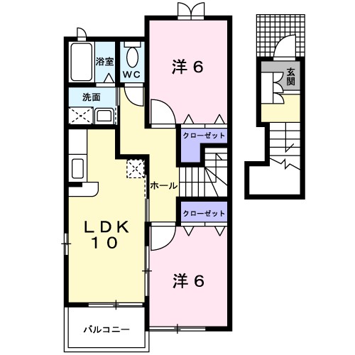 ソレイユ 間取り