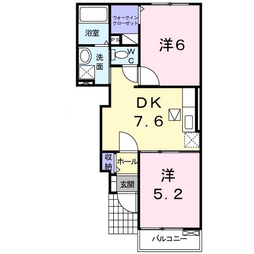 メゾン　ド　アイム 間取り