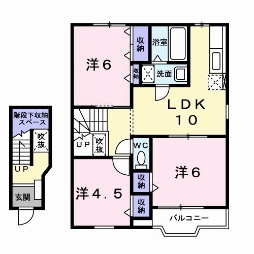 リヴィエールＡ 間取り