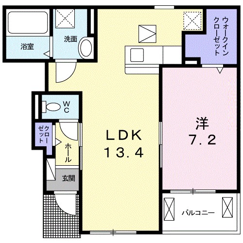 エキタシオン 間取り
