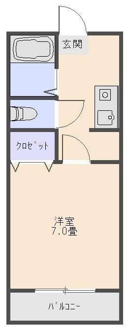 エスポワール大桑島 間取り