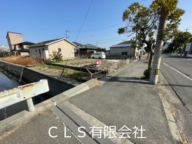 鳴門市瀬戸町明神字丸山　売土地 北西方向から